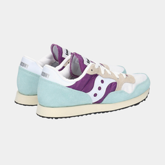 Women’s Retro Running Lifestyle Sneakers – White & Purple