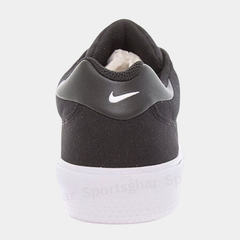 Men’s Classic Canvas Lifestyle Sneakers – Black & White