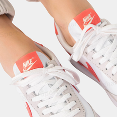 Women’s Retro Lifestyle Sneakers – White, Pale Ivory & Football Blue