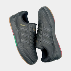 Adidas Tyshawn Low Black Gum Shoes