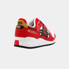 Men’s Retro Running Lifestyle Sneakers – Classic Red, Black & Daruma Heritage