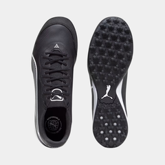 Unisex Turf Football Boots – Black & White Classic