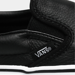 Women’s Classic Leather Slip-On Lifestyle Sneakers – Tortoise & Black