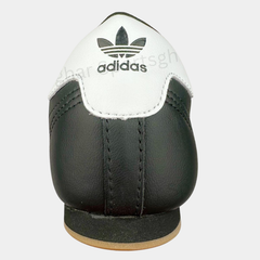 Adidas Adicourtt Premium Leather Sneakers – Black & White Gum Sole