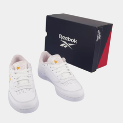 Women’s Classic Leather Lifestyle Sneakers – White & Frost Berry