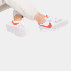 Women’s Retro Lifestyle Sneakers – White, Pale Ivory & Football Blue