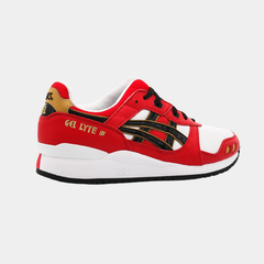 Men’s Retro Running Lifestyle Sneakers – Classic Red, Black & Daruma Heritage
