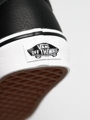 Women’s Classic Leather Slip-On Lifestyle Sneakers – Tortoise & Black