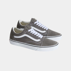 Classic Heritage Lace-Up Lifestyle Sneakers – Pewter Grey