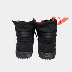Off-White 3.0 Off-Court High-Top Sneakers – Triple Black
