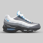 Nike Air Max 95 Recraft Grey Laser Blue GS Sneakers