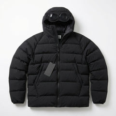 C.P. Company Men's Goggle Hooded Down Puffer Jacket