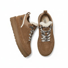 UGG Women's Low-Top Platform Winter Sneakers Lined Suede Outdoor Shoes