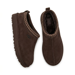 UGG Unisex Tasman Suede Slip-On Slippers Shearling Lined Clog Shoes