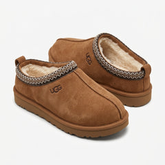 UGG Unisex Tasman Suede Slip-On Slippers Shearling Lined Clog Shoes