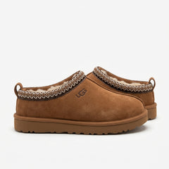 UGG Unisex Tasman Suede Slip-On Slippers Shearling Lined Clog Shoes