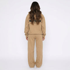 White Fox Vol. 3 Graphic Oversized Hoodie & Wide-Leg Tracksuit Set