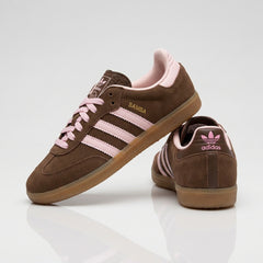 adidas Samba OG Dark Brown & Pink Sneakers