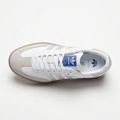 adidas Samba OG White Metallic Silver Sneakers