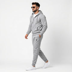 Polo Ralph Lauren Men's Classic Full-Zip Hoodie & Joggers Fleece Tracksuit Set