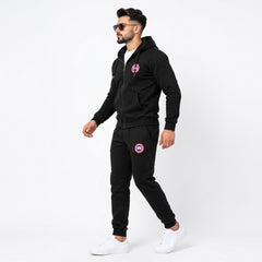 Canada Goose Men's Classic Full-Zip Hoodie & Joggers Fleece Tracksuit Set