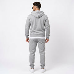 Canada Goose Men's Classic Full-Zip Hoodie & Joggers Fleece Tracksuit Set