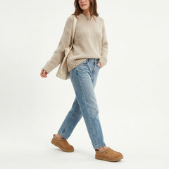 UGG Unisex Tasman Suede Slip-On Slippers Shearling Lined Clog Shoes