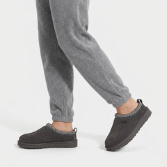 UGG Unisex Tasman Suede Slip-On Slippers Shearling Lined Clog Shoes