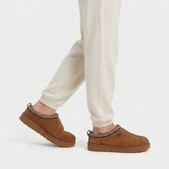 UGG Unisex Tasman Suede Slip-On Slippers Shearling Lined Clog Shoes