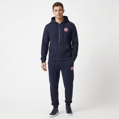 Canada Goose Men's Classic Full-Zip Fleece Hoodie & Joggers Tracksuit Set