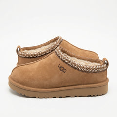 UGG Unisex Tasman Suede Slip-On Slippers Shearling Lined Clog Shoes