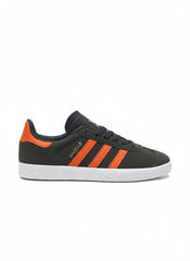adidas Gazelle Dark Grey & Orange Sneakers