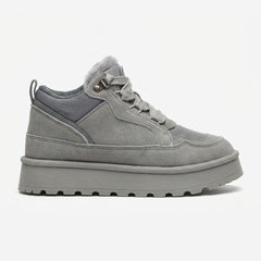 UGG Women's Low-Top Platform Winter Sneakers Lined Suede Outdoor Shoes