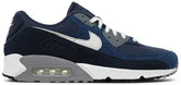 Nike Air Max 90 'Midnight Navy & Wolf Grey' Sneakers