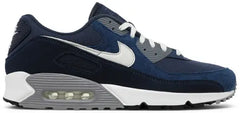 Nike Air Max 90 'Midnight Navy & Wolf Grey' Sneakers