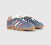 Adidas Gazelle Indoor Blue Orange Sneakers