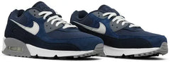 Nike Air Max 90 'Midnight Navy & Wolf Grey' Sneakers