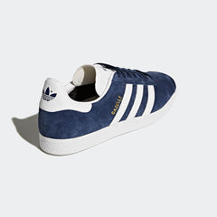 adidas Gazelle Navy Blue & White Sneakers