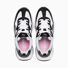 Puma Cilia Womens Trainers Black White Grey Violet Sneakers