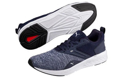 Puma NRGY Comet Running Shoes Peacoat White Trainers Unisex
