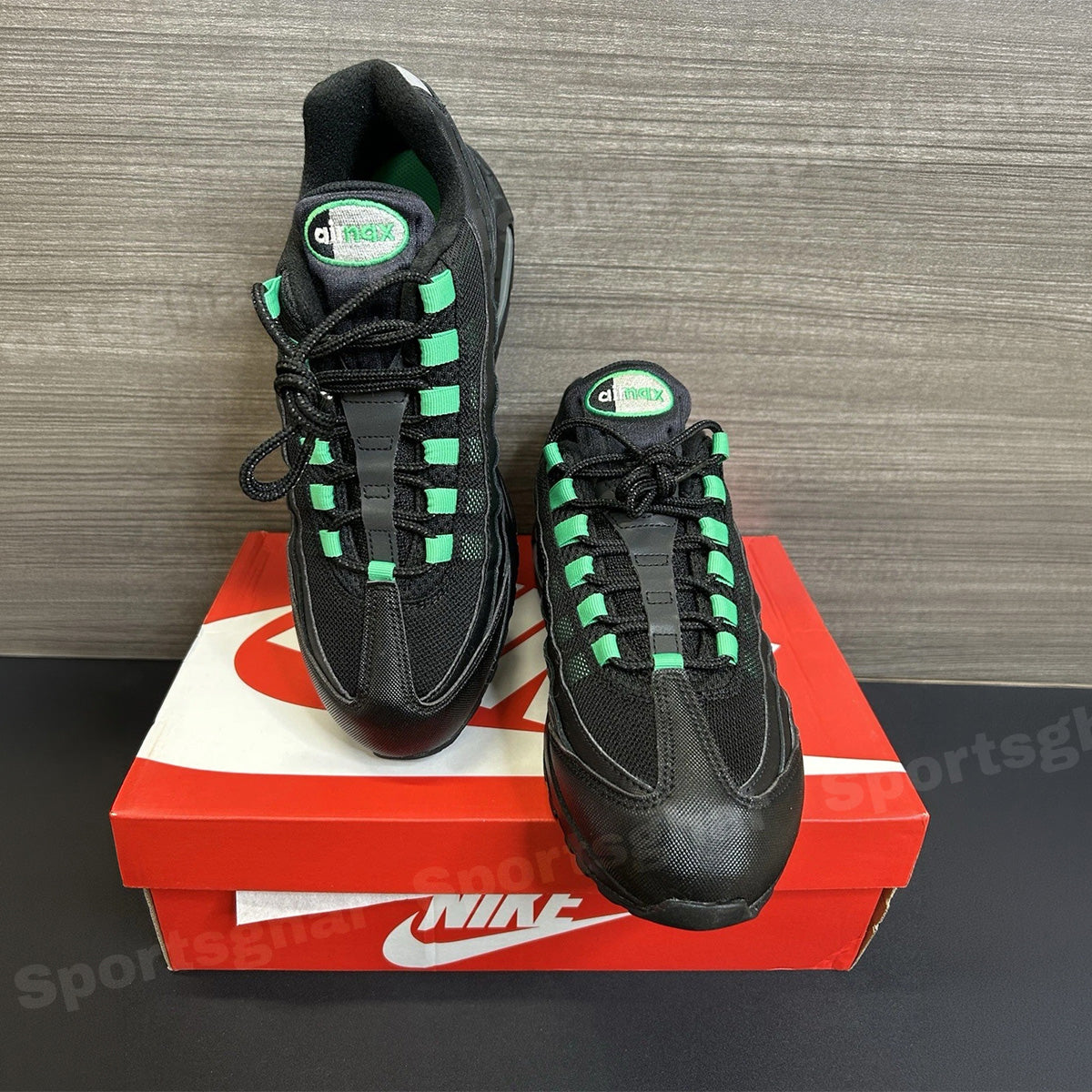 Nike Air Max 95 OG Big Bubble Black & Neon Green