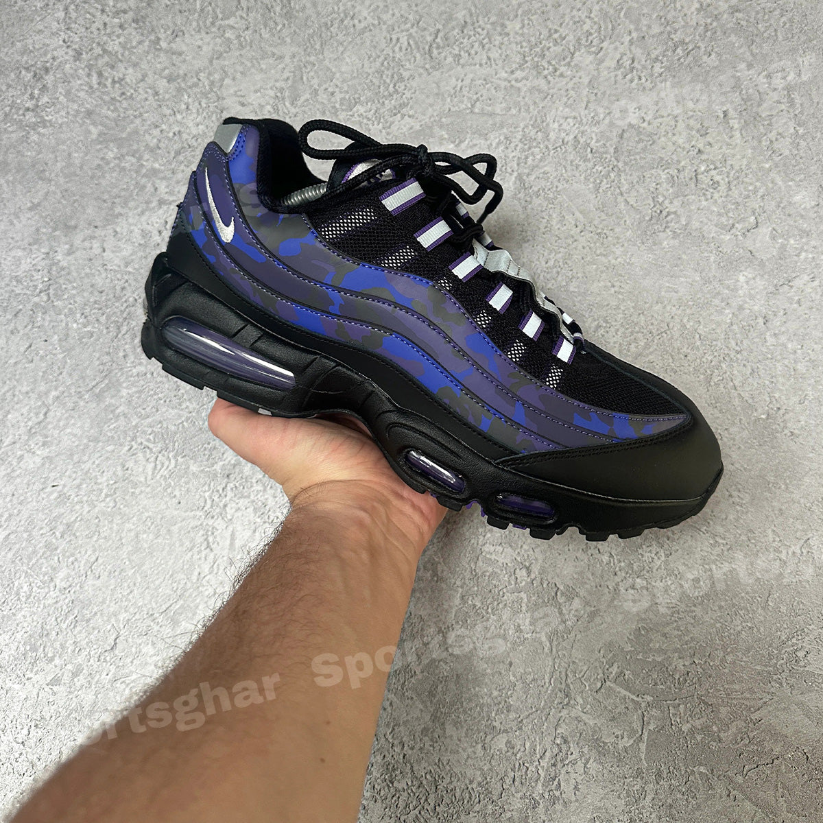 Nike Air Max 95 OG Big Bubble Camo Purple & Black Dynasty