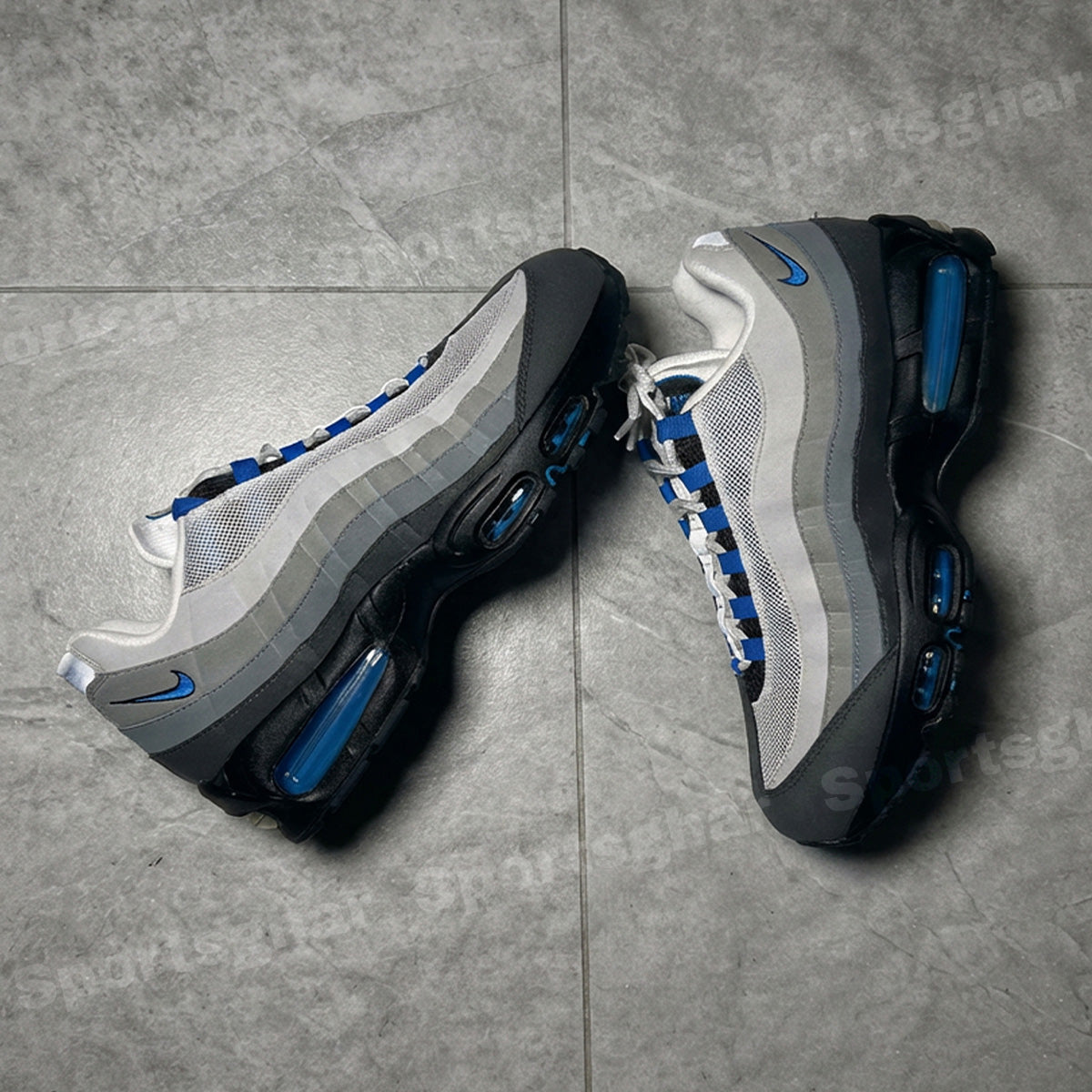 Nike Air Max 95 OG Big Bubble Photon Dust & Purple Dynasty