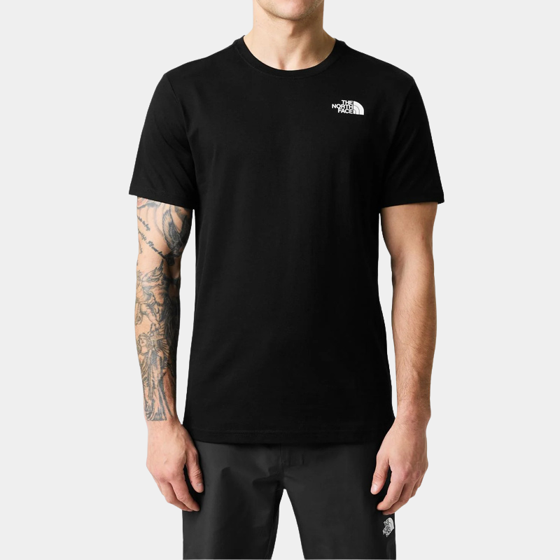 The North Face Never Stop Exploring Regular Fit Cotton T-Shirt – Black