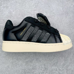 Adidas Puffy Shell Superstar Black Shoes