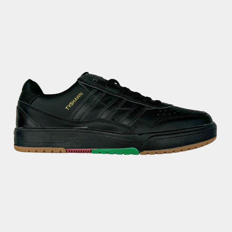 Adidas Tyshawn Low Black Gum Shoes