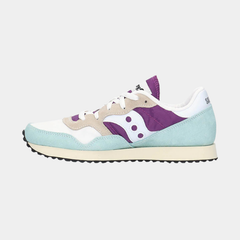 Women’s Retro Running Lifestyle Sneakers – White & Purple