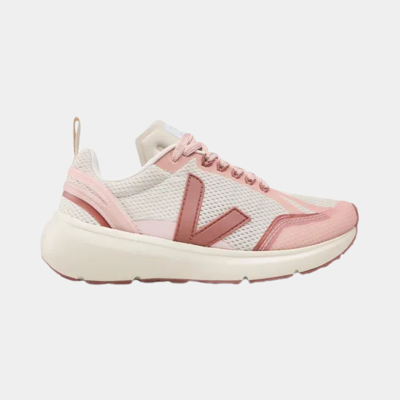 Women’s Lightweight Performance Running Sneakers – Pink & Natural Petal