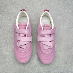 Adidas Taekwondo Team Lace-Less Shoes – Mustard Brown & Orchid Pink