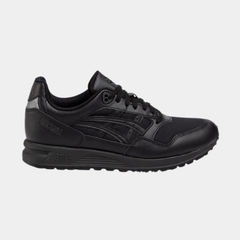 Men’s Retro Running Lifestyle Sneakers – Triple Black Edition